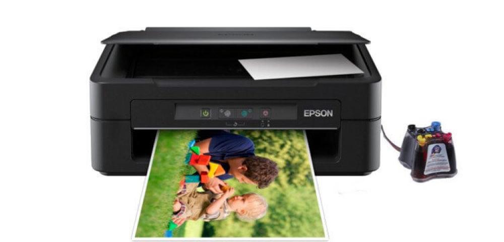 изображение МФУ Epson Expression Home XP-103 с СНПЧ и чернилами - изображение 1