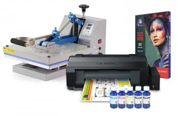 Планшетний термопрес INKSYSTEM P-3838 38*38 см і принтер Epson L1300 з набором для сублімаційного друку Планшетний термопрес INKSYSTEM P-3838 38*38 см і принтер Epson L1300 з набором для сублімаційного друку
