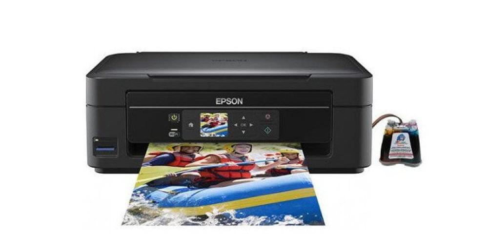 изображение МФУ Epson Expression Home XP-303 с СНПЧ и чернилами - изображение 1