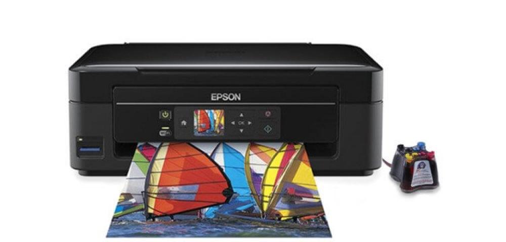изображение МФУ Epson Expression Home XP-306 с СНПЧ и чернилами - изображение 1
