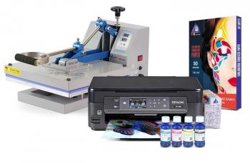 Планшетний термопрес INKSYSTEM P-3838 38*38 см і БФП Epson XP-452 з набором для сублімаційного друку Планшетний термопрес INKSYSTEM P-3838 38*38 см і БФП Epson XP-452 з набором для сублімаційного друку
