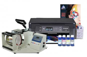 Термопрес INKSYSTEM M-01 для кухлів і БФП Epson XP-452 з набором для сублімаційного друку Термопрес INKSYSTEM M-01 для кухлів і БФП Epson XP-452 з набором для сублімаційного друку