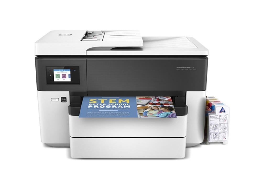 фото МФУ HP OfficeJet Pro 7730 с СНПЧ и чернилами - изображение 1