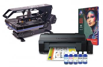 Планшетний термопрес INKSYSTEM SP AO3838 38*38 см і принтер Epson L1300 з набором для сублімаційного друку Планшетний термопрес INKSYSTEM SP AO3838 38*38 см і принтер Epson L1300 з набором для сублімаційного друку