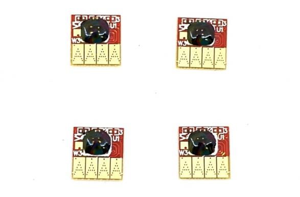 фото Комплект чипов для СНПЧ для плоттеров HP Designjet T125, T525, T130, T530