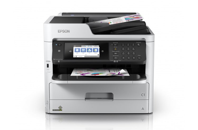 мфу МФУ Epson WorkForce Pro WF-C5790DWF с СНПЧ и сублимационными ...