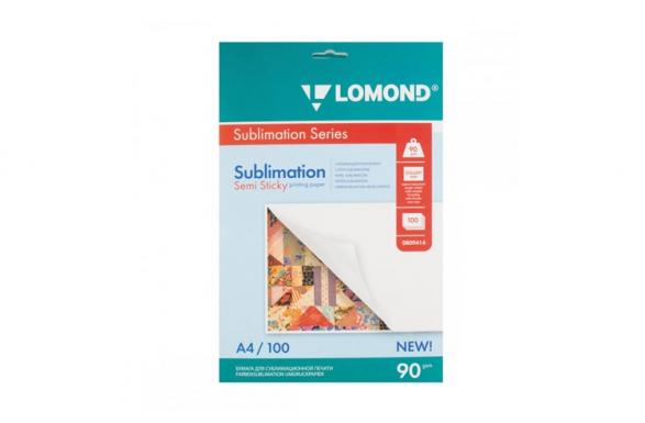 фото Сублимационная бумага Lomond Sublimation A4 (100g) 100 листов, липкая (809414)