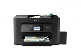 МФУ Epson WorkForce Pro WF-4720DWF с БСНПЧ и чернилами INKSYSTEM