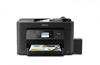МФУ Epson WorkForce Pro WF-4720DWF с БСНПЧ и чернилами INKSYSTEM