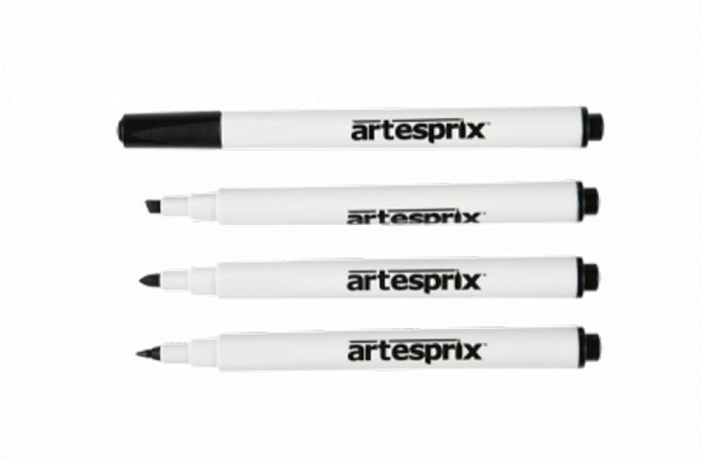 фото Набор фломастеров для ткани Artesprix черный - изображение 1