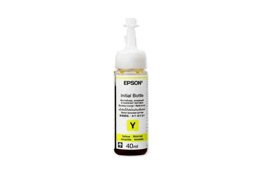 фото Оригинальные чернила для Epson T664 Yellow (40 мл)