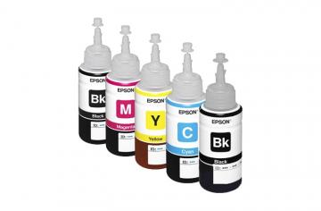 фото Оригинальные чернила для Epson L3050 (70 мл, 5 цветов)