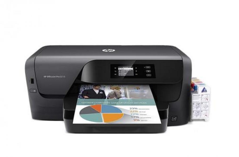 фото Принтер HP OfficeJet Pro 8210 с СНПЧ и чернилами (Уценка) - изображение 1