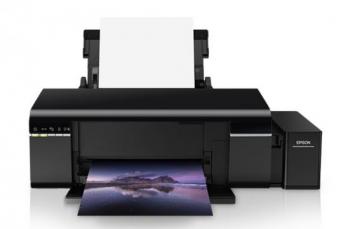 Принтер Epson L805 с оригинальной СНПЧ и чернилами (Уценка) Принтер Epson L805 с оригинальной СНПЧ и чернилами (Уценка)