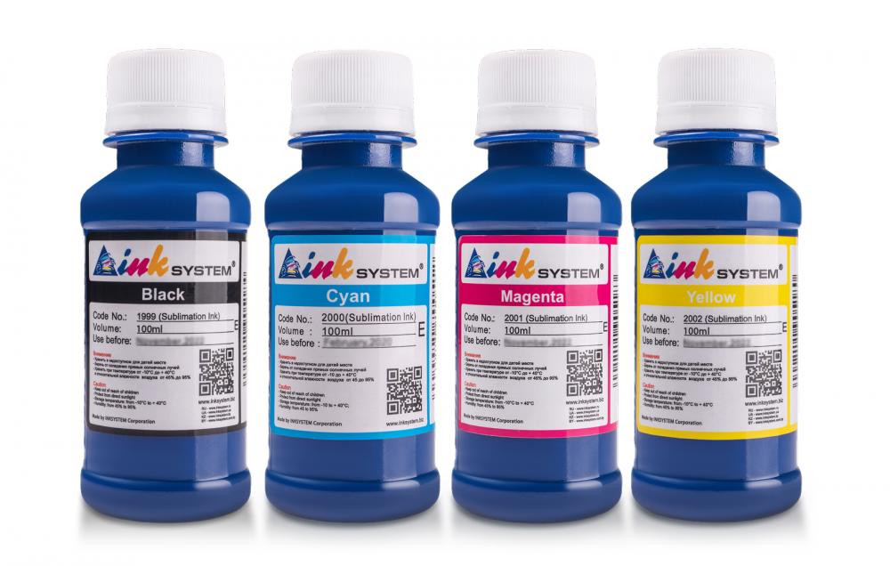 изображение Комплект сублімаційних чорнил INKSYSTEM для принтеру Epson L132 - зображення 1