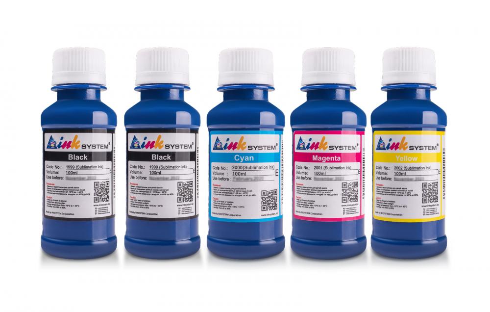 изображение Комплект сублімаційних чорнил INKSYSTEM для принтеру Epson L1300 - зображення 1