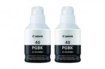 Оригінальне чорнило для Canon GI-40 Black (135 мл) - 2шт