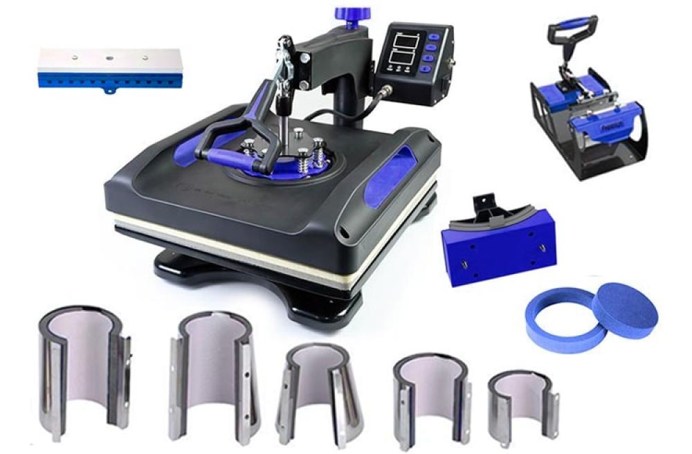 фото Термопресс INKSYSTEM SP Combo 11 38*38 см многофункциональный 11 в 1 - зображення 1