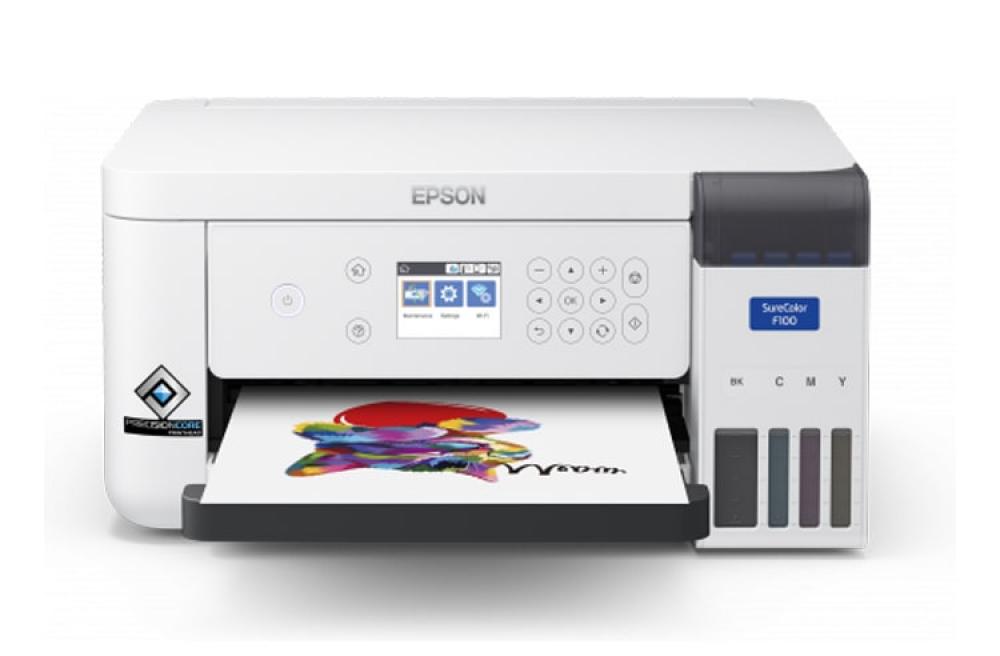 фото Принтер Epson SureColor SC-F100 с оригинальной СНПЧ и сублимационными чернилами - изображение 1