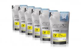 Комплект сублимационных чернил Epson Yellow для Epson SureColor SC-F6200 6шт*1000мл
