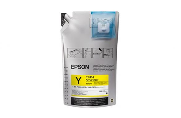 фото Сублимационные чернила Epson Yellow для Epson SureColor SC-F6200 1000 мл