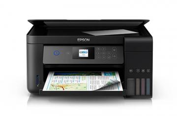 фото МФУ Epson L4160 с оригинальной СНПЧ и чернилами INKSYSTEM 250мл