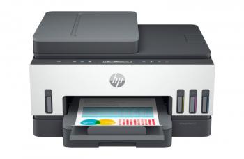 МФУ HP Smart Tank 750 с оригинальной СНПЧ и чернилами INKSYSTEM МФУ HP Smart Tank 750 с оригинальной СНПЧ и чернилами INKSYSTEM