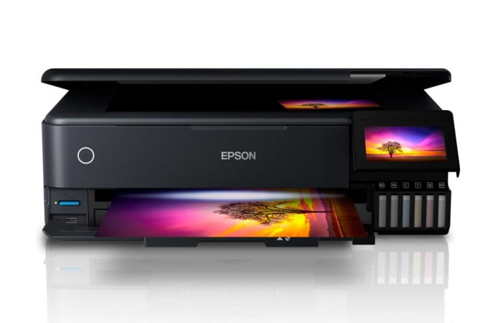 фото МФУ Epson L8180 с оригинальной СНПЧ и чернилами - изображение 1