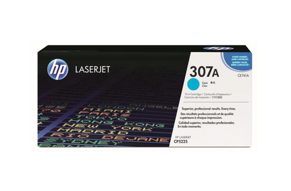 изображение Оригинальный картридж HP 307A Cyan