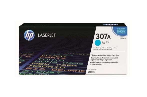 изображение Оригинальный картридж HP 307A Cyan