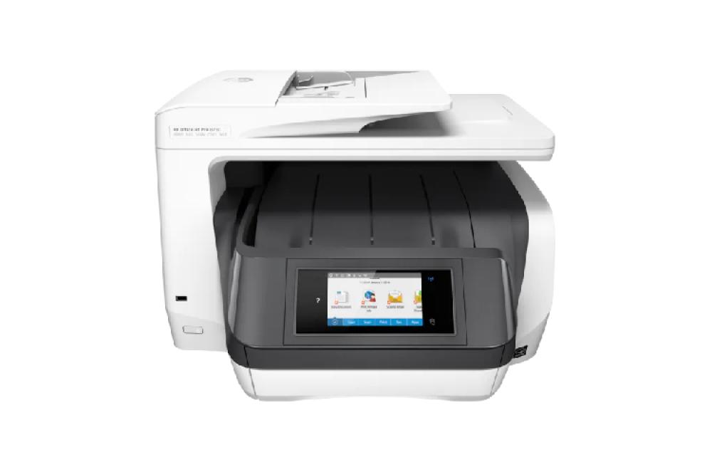 изображение МФУ HP OfficeJet Pro 8730 с ПЗК и чернилами - изображение 1