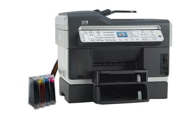 изображение БФП HP OfficeJet L7780 з СБПЧ та чорнилом