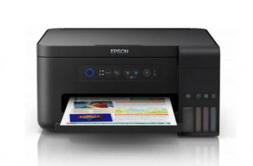 фото МФУ Epson EcoTank ET-2700 с оригинальной СНПЧ и чернилами INKSYSTEM (Уценка)