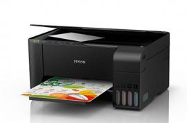 МФУ Epson L3150 с оригинальной СНПЧ и чернилами (Уценка)