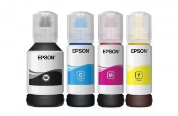 Оригінальне чорнило для Epson L6570 (3 кольорові по 70мл + 1 чорний 127 мл) Оригінальне чорнило для Epson L6570 (3 кольорові по 70мл + 1 чорний 127 мл)