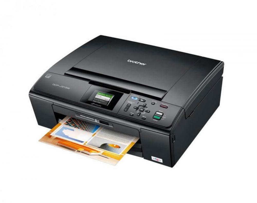 изображение МФУ Brother DCP-J315W с ПЗК и чернилами - изображение 1