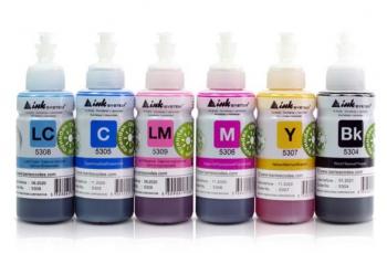 Светостойкие чернила INKSYSTEM для фотопечати на Epson Expression Photo XP-8800 100мл (6 цветов)