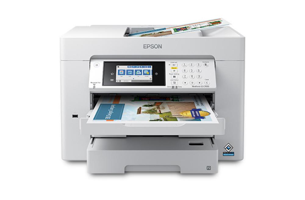 изображение БФП Epson WorkForce EC-C7000 із СБПЧ та чорнилом INKSYSTEM 1000мл - зображення 1