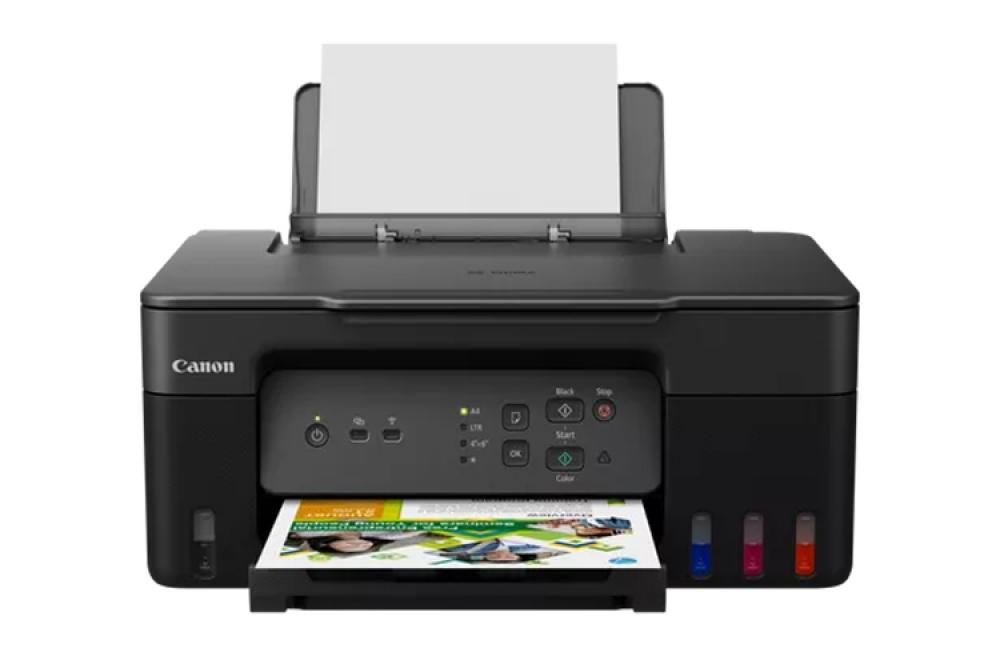 фото МФУ Canon PIXMA G3430 Black с оригинальной СНПЧ и чернилами (черный - 70мл, цветные - 40 мл) - изображение 1