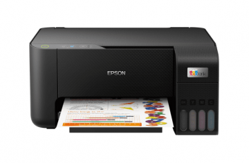 фото МФУ Epson L3210 с оригинальной СНПЧ и пигментными чернилами 100мл