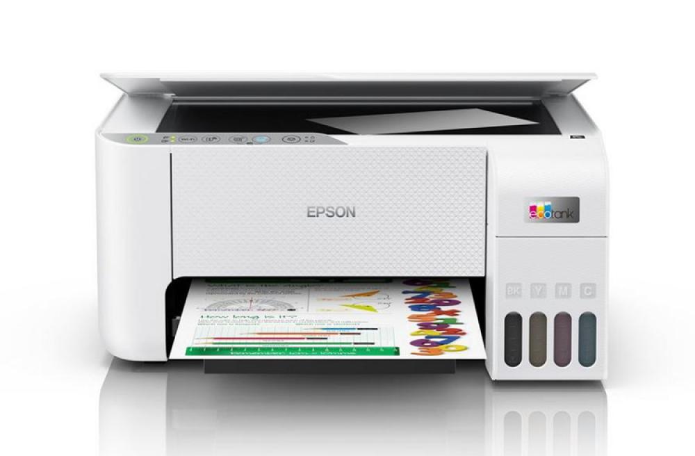 фото МФУ Epson L3256 с оригинальной СНПЧ и пигментными чернилами 100мл - изображение 1