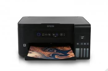 МФУ Epson L4150 с оригинальной СНПЧ и пигментными чернилами 100мл МФУ Epson L4150 с оригинальной СНПЧ и пигментными чернилами 100мл