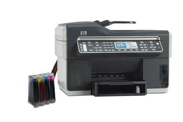 изображение БФП HP OfficeJet L7600 з СБПЧ та чорнилом