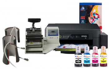 Термопресс INKSYSTEM M-04 для кружек 4 в 1 и МФУ Epson XP-2205 с набором для сублимационной печати Термопресс INKSYSTEM M-04 для кружек 4 в 1 и МФУ Epson XP-2205 с набором для сублимационной печати