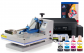Планшетный термопресс INKSYSTEM P-3838 38*38 см и МФУ Epson XP-2205 с набором для сублимационной печати 2