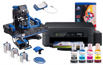 Термопресс INKSYSTEM SP Combo 8 29*38 см 8 в 1 и МФУ Epson XP-2205 с набором для сублимационной печати