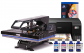фото Планшетный термопресс INKSYSTEM SP AO4060 40*60 см и МФУ Epson L3210 с набором для сублимационной печати