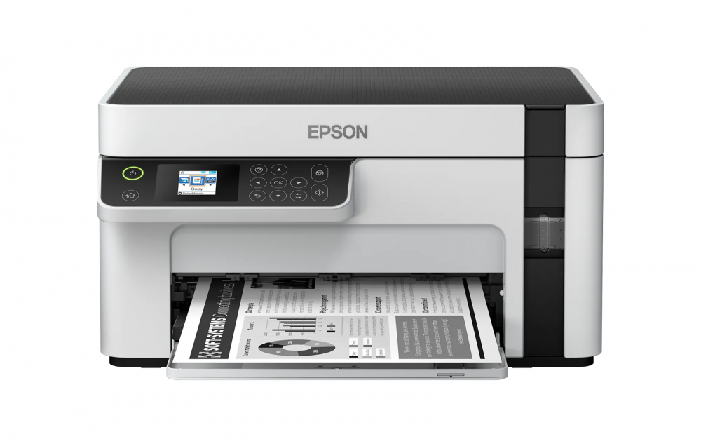 фото МФУ Epson M2120 с оригинальной СНПЧ и чернилами - изображение 1