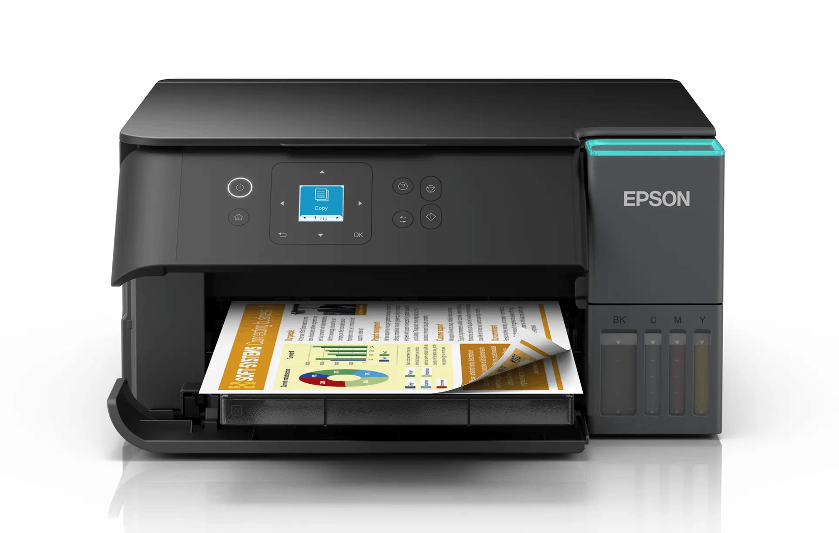 изображение МФУ Epson L4360 с оригинальной СНПЧ и чернилами