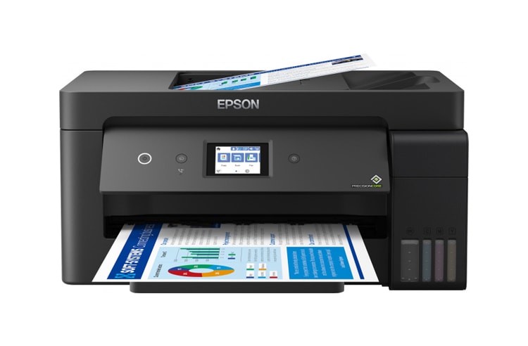 изображение МФУ Epson L14150 с оригинальной СНПЧ и сублимационными чернилами INKSYSTEM 127мл